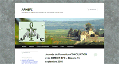 Desktop Screenshot of aphbfc.adiph.fr